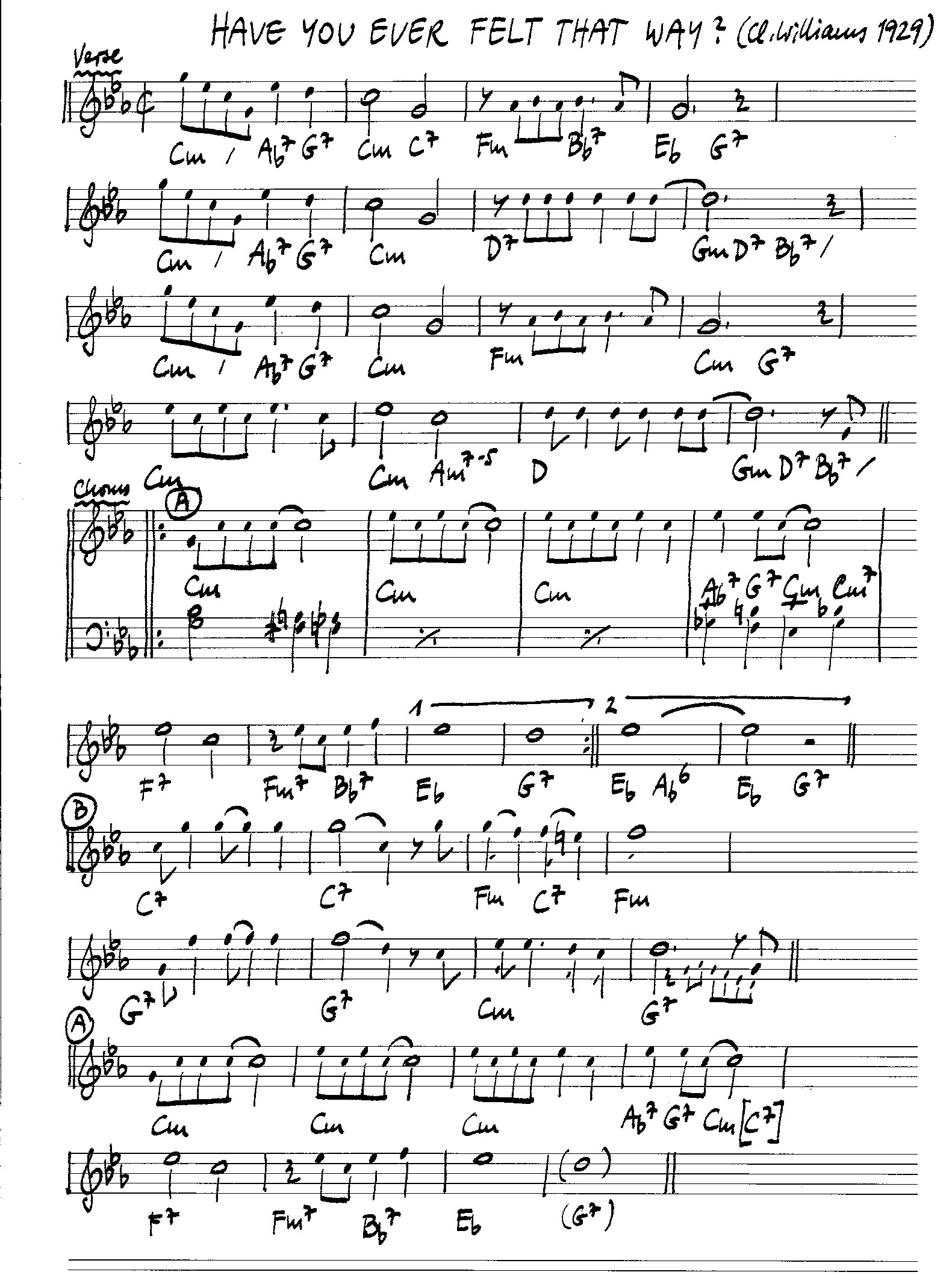 have you ever felt that way grilles leadsheet – book us for your next 20s or gatsby event